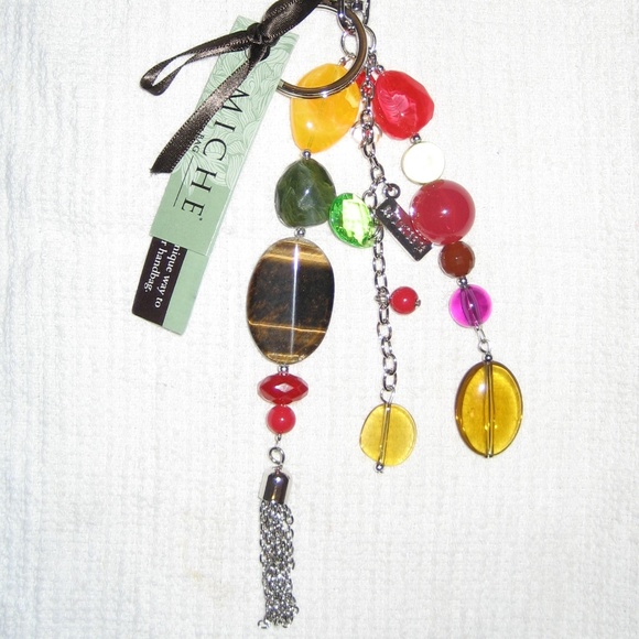 Miche Handbags - MICHE "JAZMINE" PURSE CHARM & KEYCHAIN NEW W/TAGS